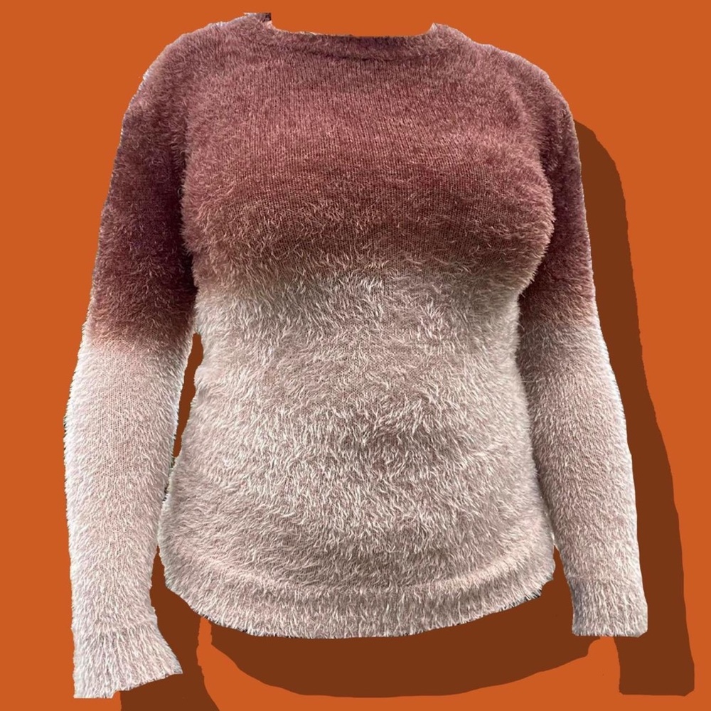 Cream & Coffee Two Tone Sweater